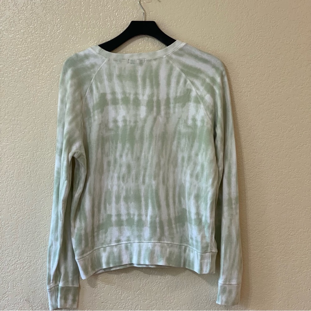 Rails Theo Tie Dye Sweatshirt in Mint‎ Green - Picture 3 of 8